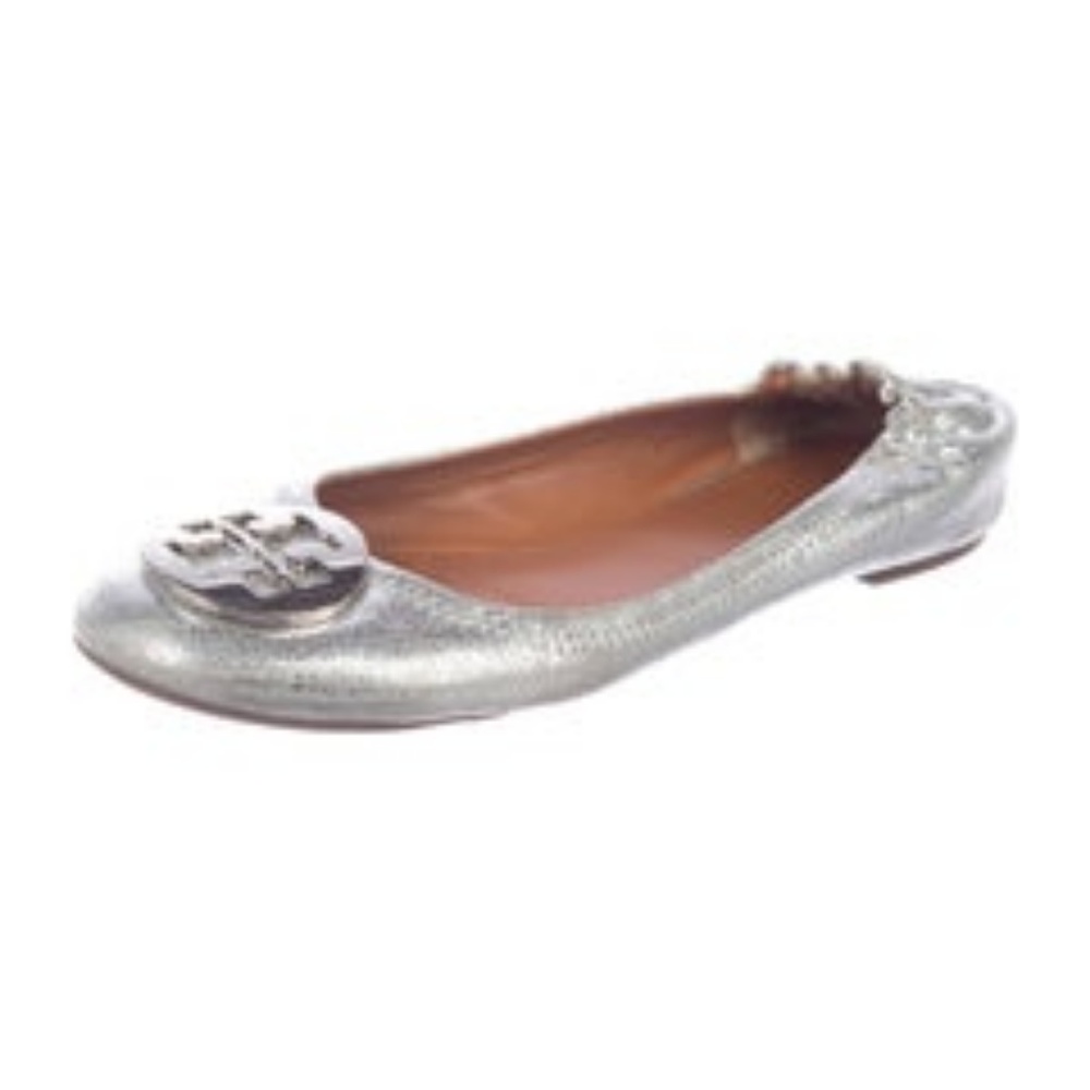 Tory Burch-Reva Leather Flats - Picture 4 of 8